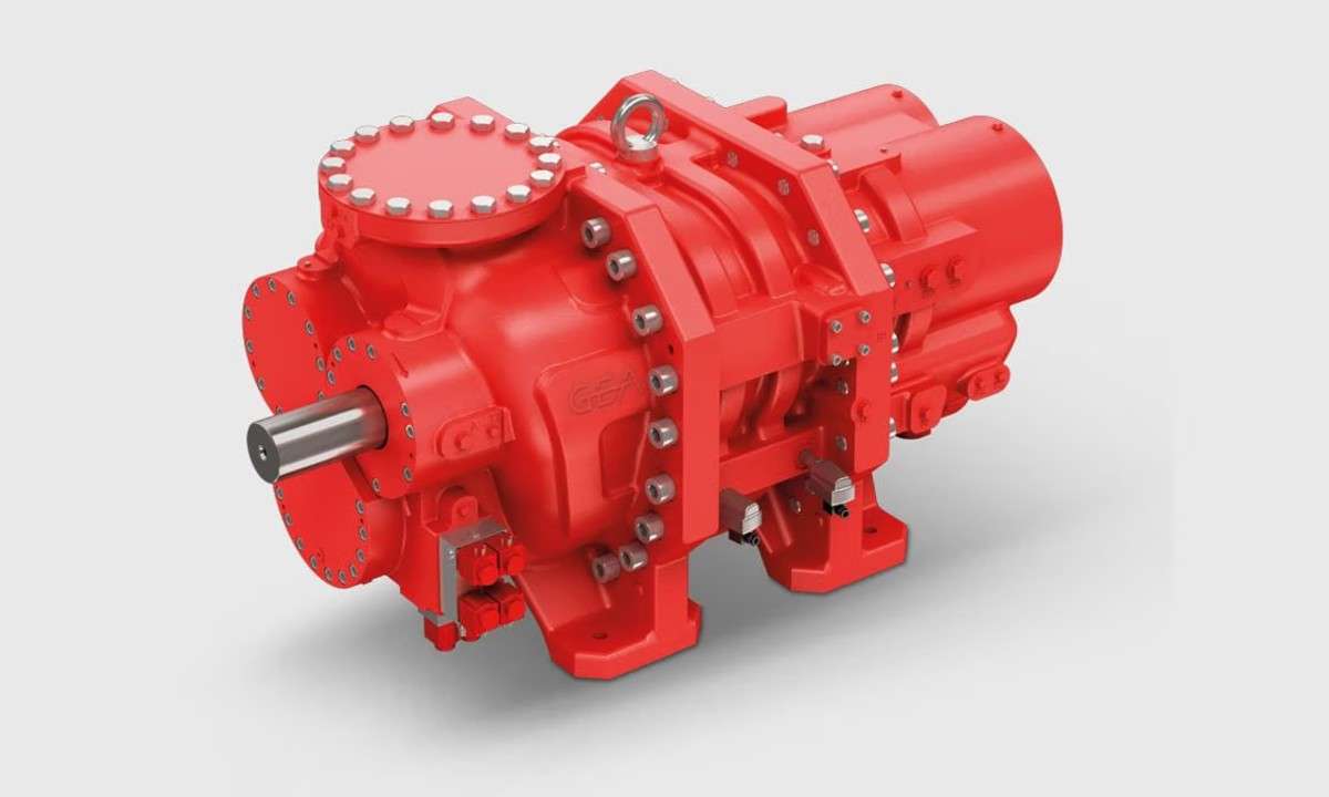 GEA Launches High-Pressure Screw Compressor for Ammonia Heat Pumps