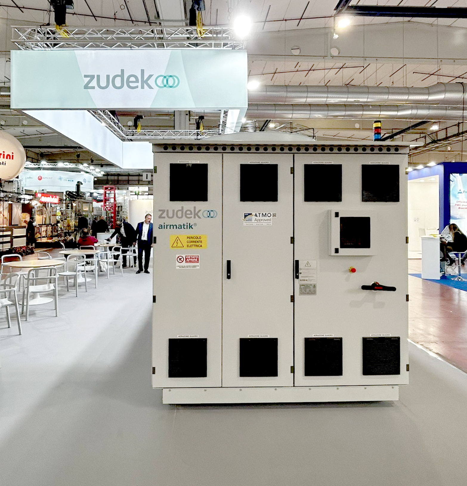 Zudek product with ATMO Approved label