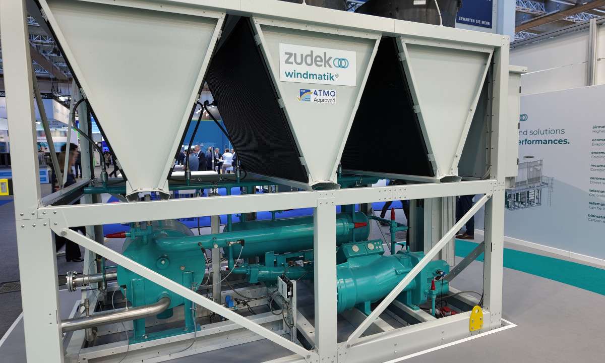 ISH 2025: Zudek Showcases New Air-Cooled Ammonia Chiller for Commercial HVAC Applications