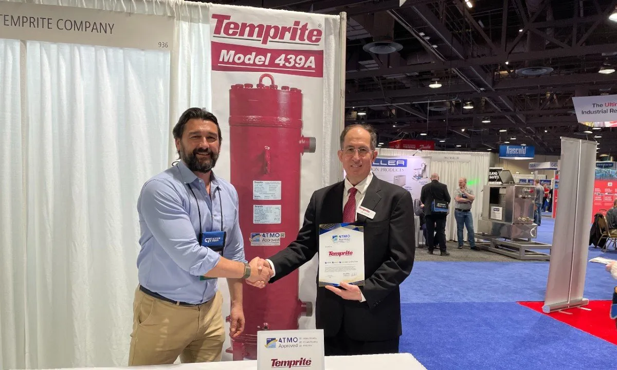 Temprite Announces Oil Separator for Larger Transcritical CO<sub>2</sub> Systems