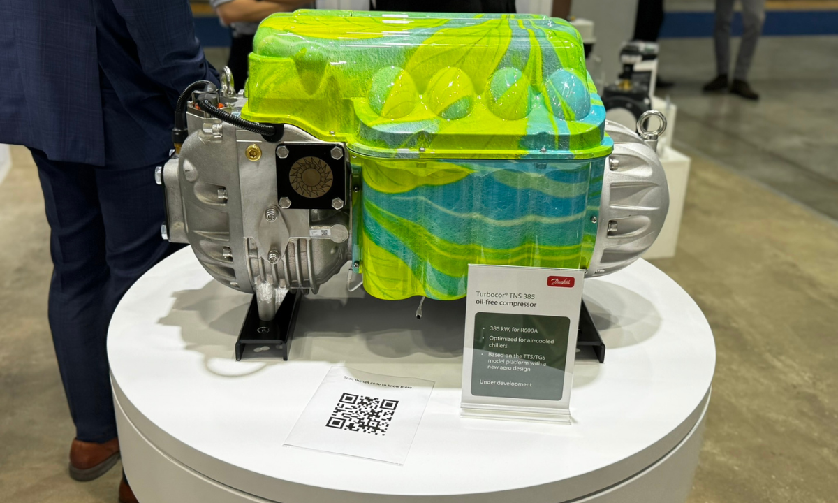 MCE 2026: Danfoss Debuts Isobutane Turbocor Compressor Designed for Comfort and Data Center Cooling